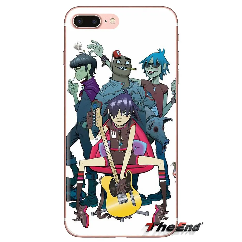 cartoon Demon Days gorillaz boat Silicone Shell Covers For Samsung Galaxy J1 J2 J3 J4 J5 J6 J7 J8 Plus 2018 Prime 2015 2016 2017 |