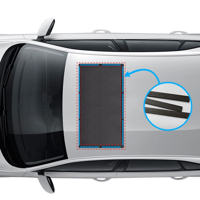 Солнцезащитная защита от домашних животных портативная и удобная Магнитная