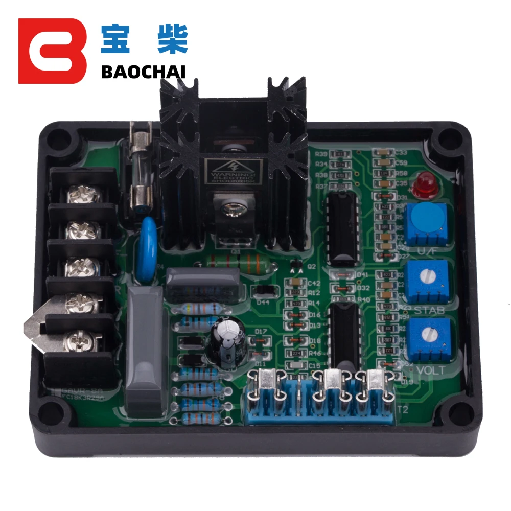 Новый бесщеточный AVR Генератор GAVR 8A автоматический регулятор напряжения 220 В