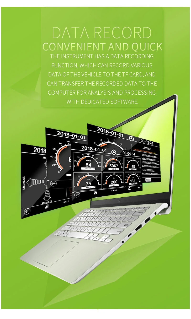 DO909 Dash дисплей гонки полный комплект датчика Красочный lcd сенсорный экран Универсальная гоночная приборная панель для автомобиля метр