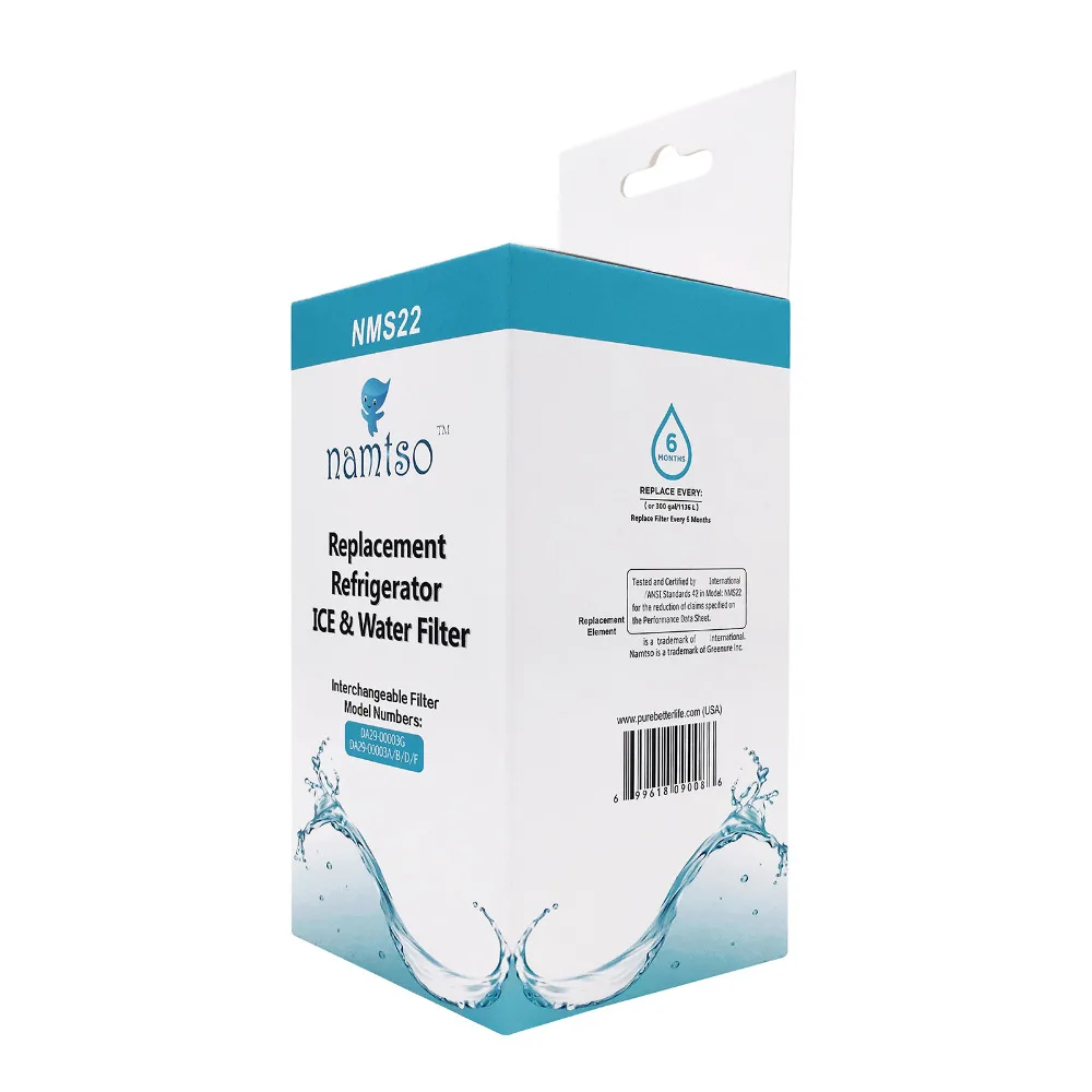 Бесплатная доставка Новый Namtso NMS22 фильтр для воды холодильника Smartwater картридж