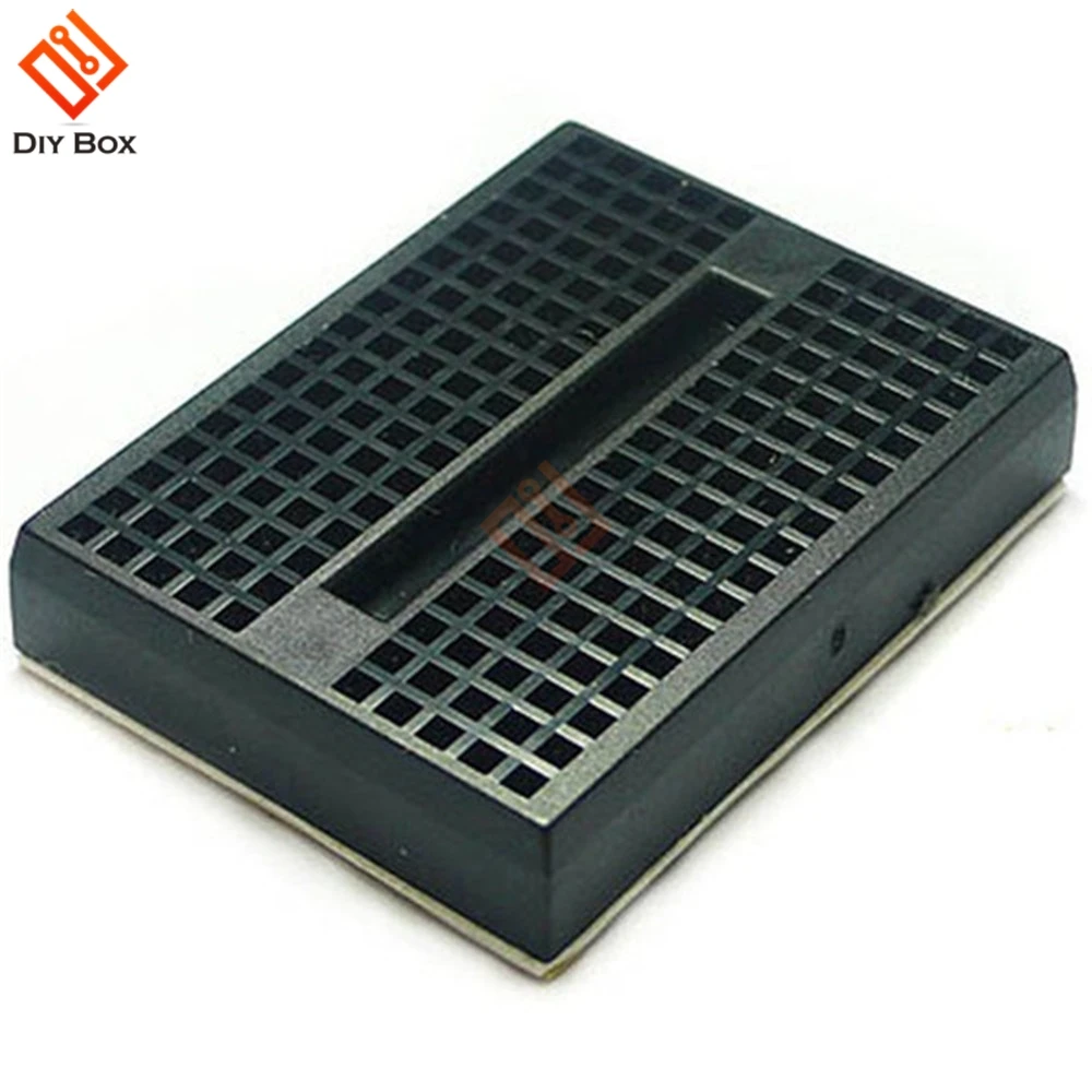 Solderless Прототип макетная плата 170 точек Proto хлебная плата для Arduino Щит белый черный красный зеленый синий