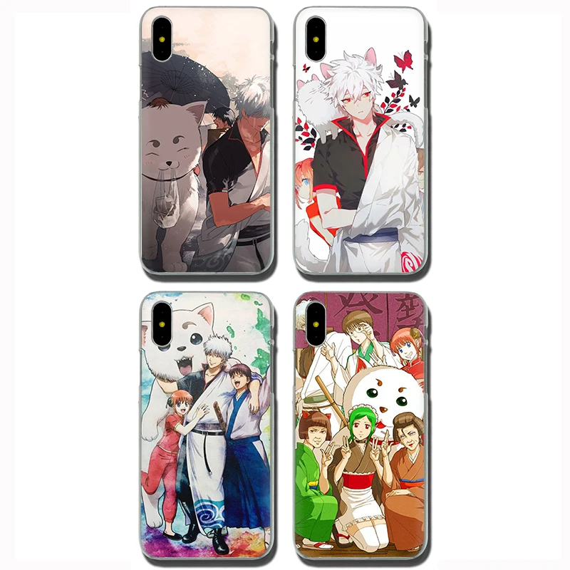 Жесткий чехол для телефона GINTAMA iphone 5 5s 5C SE 2020 6 6s 7 8 plus X XR XS 11 Pro Max|Бамперы| |