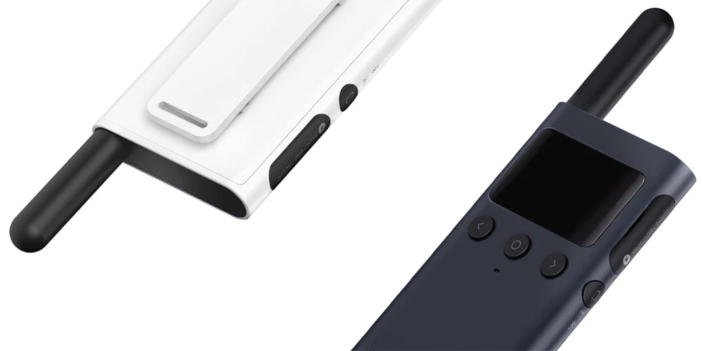 Xiaomi Mijia Walkie Talkie Interphone 1 S FM радио 5 дней в режиме ожидания телефон приложение расположение поделиться для смарт-управления USB зарядка