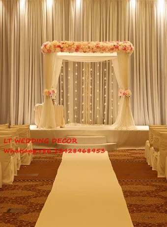 Свадебные фоны для квадратных навесов реквизит свадебного украшения драпировка