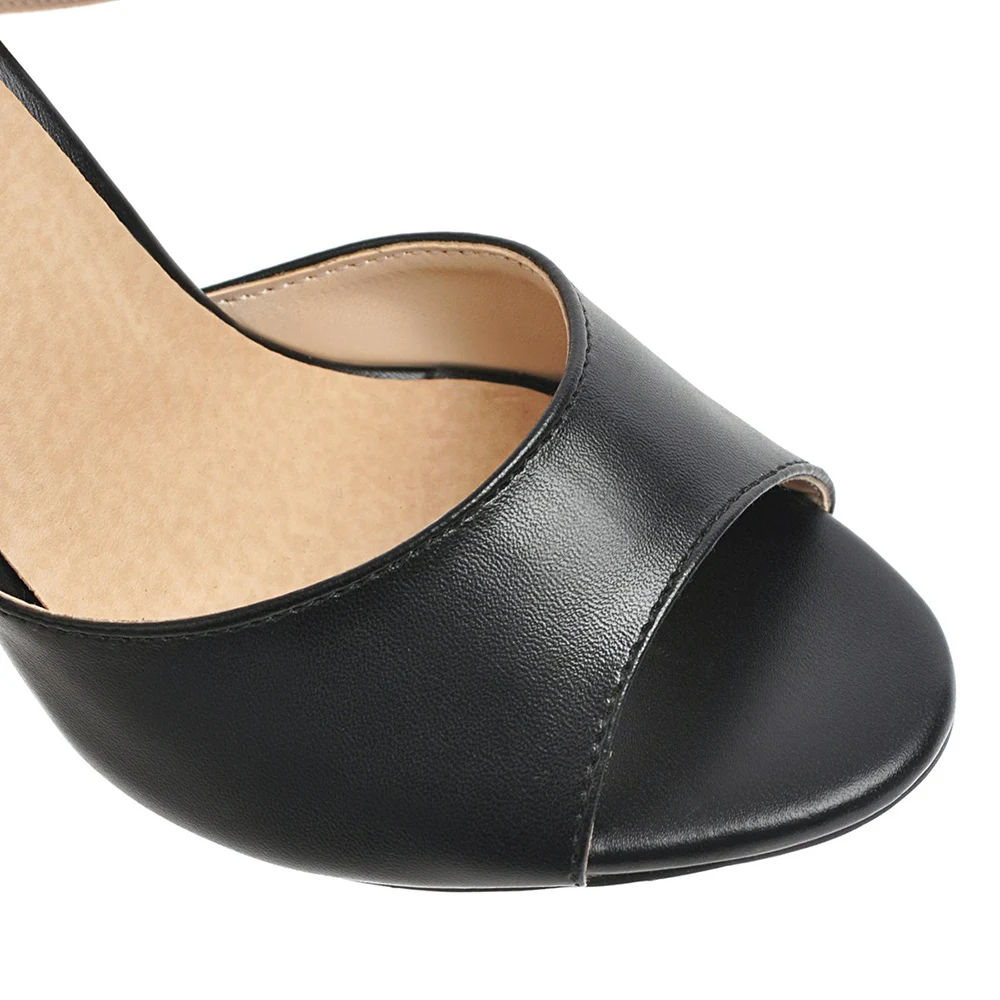 Летняя Брендовая обувь Новинка Изящная Черно белые женские босоножки под платье