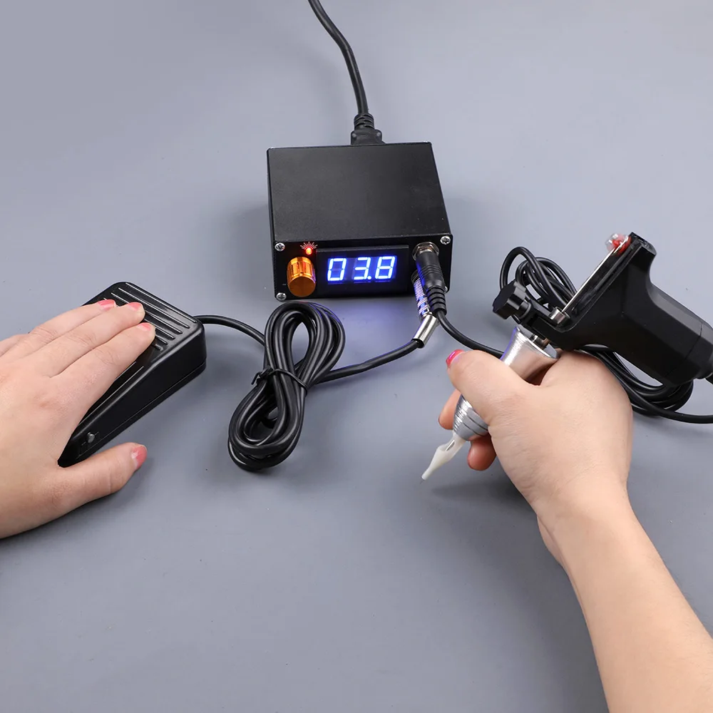 

Stigma 2018 New Complete Professional Tattoo Machine Kit 2 Rotary Machines for Body Art Color Inks Tattoo Machine Set TK266