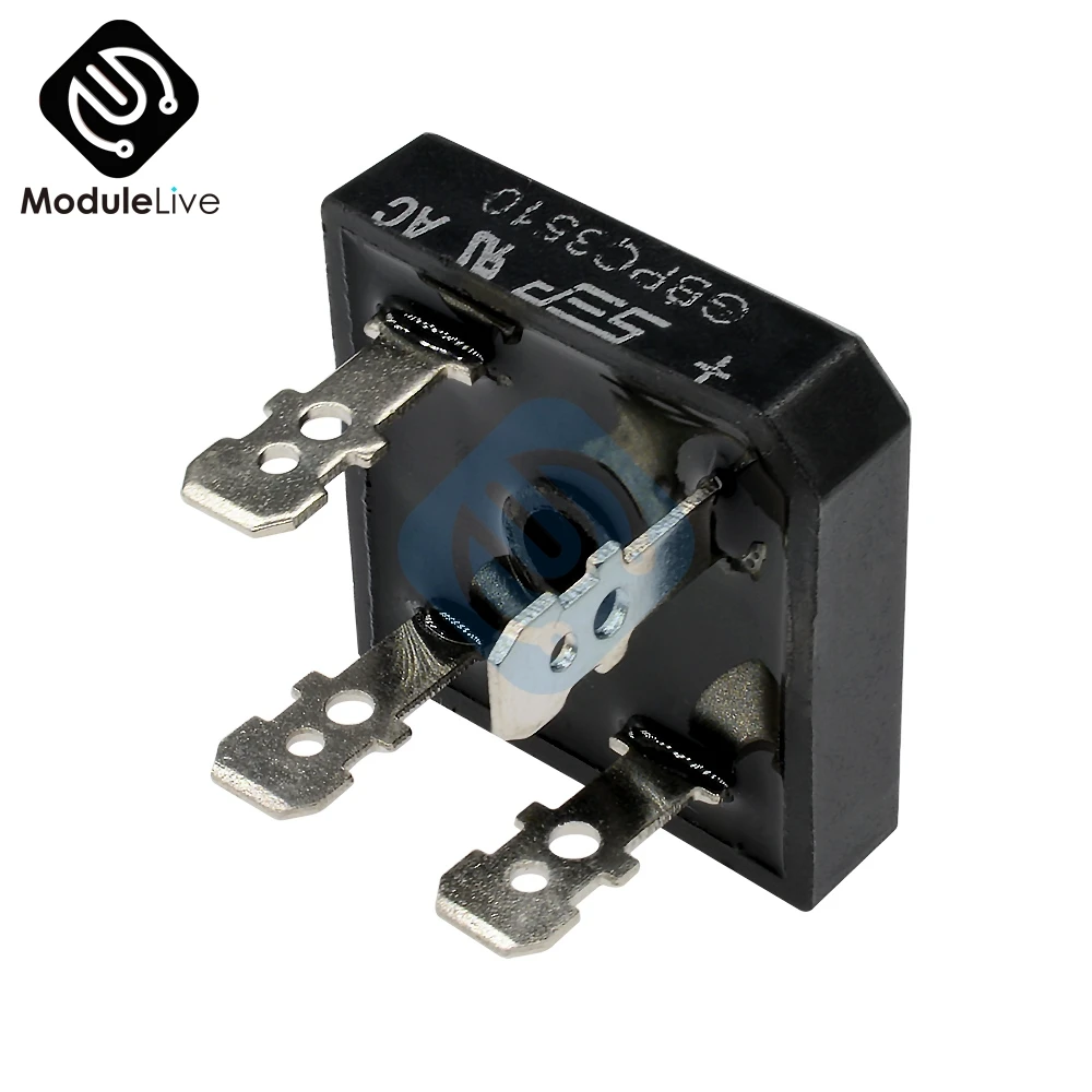 KBPC3510 выпрямитель квадратный мост силиконовый мостик 35A 1000V Diy|Трансформаторы| |