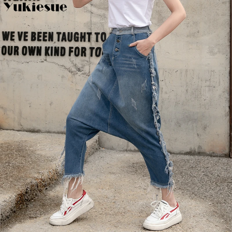 Женские джинсы в стиле ретро с высокой талией| |