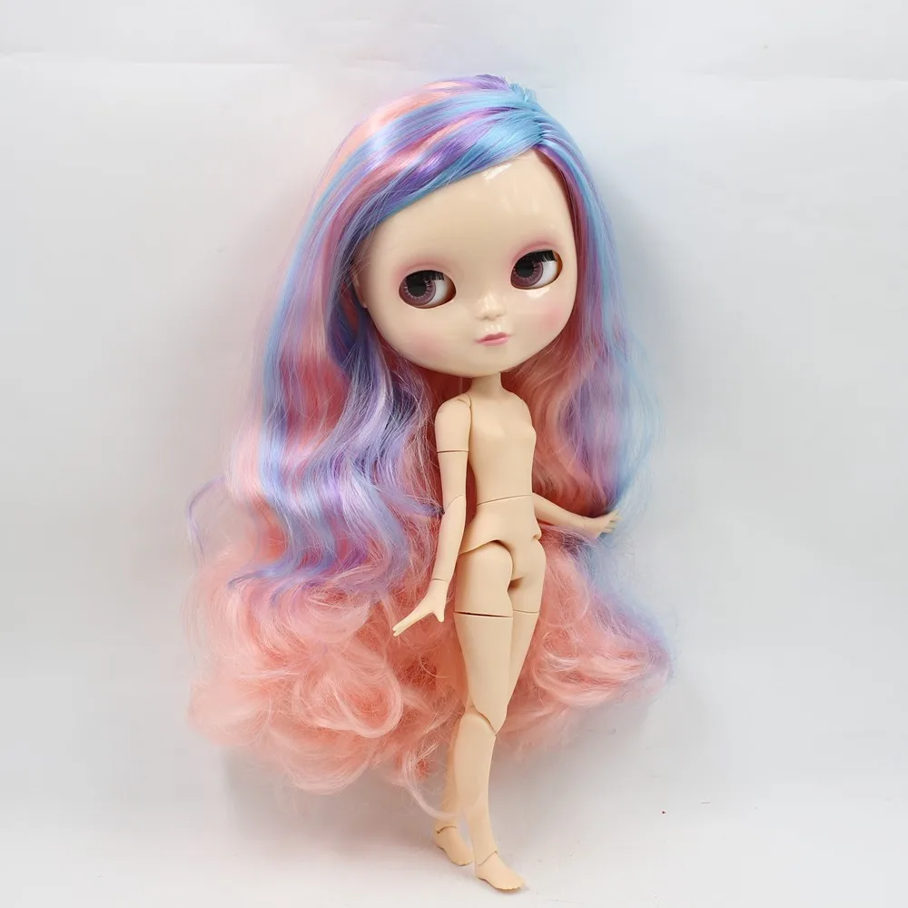 Fortune Days F&ampD New ICY Doll Same As Factory Blyth doll Nude Joint Colorful Hair Mixed Color Pink &amp Purple Blue | Игрушки и хобби