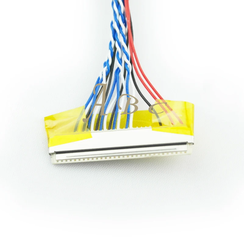 Оптовые поставки 10 шт. кабель LVDS 30Pins S8 один 1ch 8 бит 1 0 мм шаг для 1366X768 светодиодный