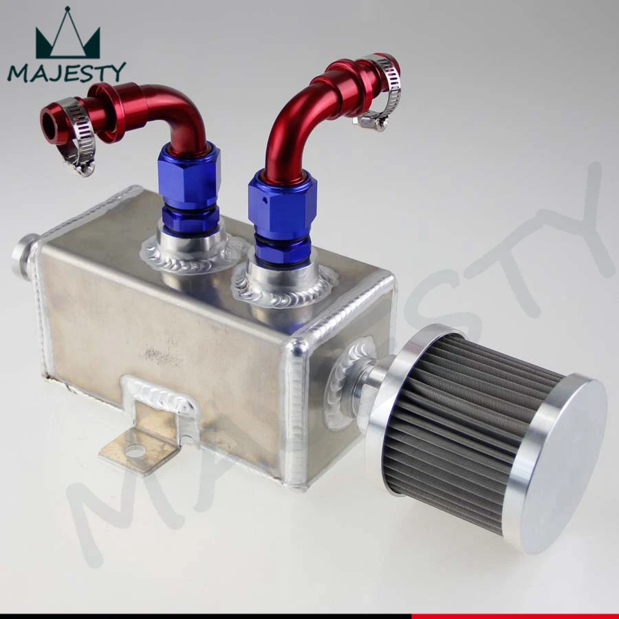 Алюминиевый маслоотвод 1 л бак для отпуска масла литр впускной клапан фильтра +