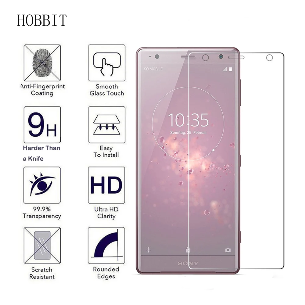 10 шт. для Sony Xperia XZ1 XZ2 XZ3 XZs XZ Premium 0 3 мм 2.5D 9H Премиум Закаленное стекло Защитная