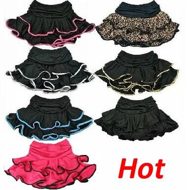 Новая модная юбка для латинских танцев детские костюмы латиноамериканских