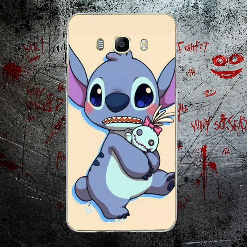 Picture 6 Для Samsung Galaxy A3 A5 A8 J1 J2 J3 J5 J7 основа мягкие силиконовые чехлы для мобильного телефона из термопластика Симпатичный мультфильм Лило стежка - Цвет: Picture 6