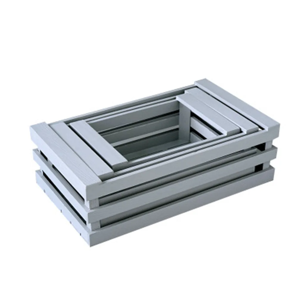 Grey 3 PCS Деревянный полый поднос для хранения в скандинавском стиле, изящный шик, Ins, фруктовый торт, десертная тарелка, Vogue, современные ювелирные изделия, поднос, домашний декор для рабочего стола - Цвет: Grey 3 PCS