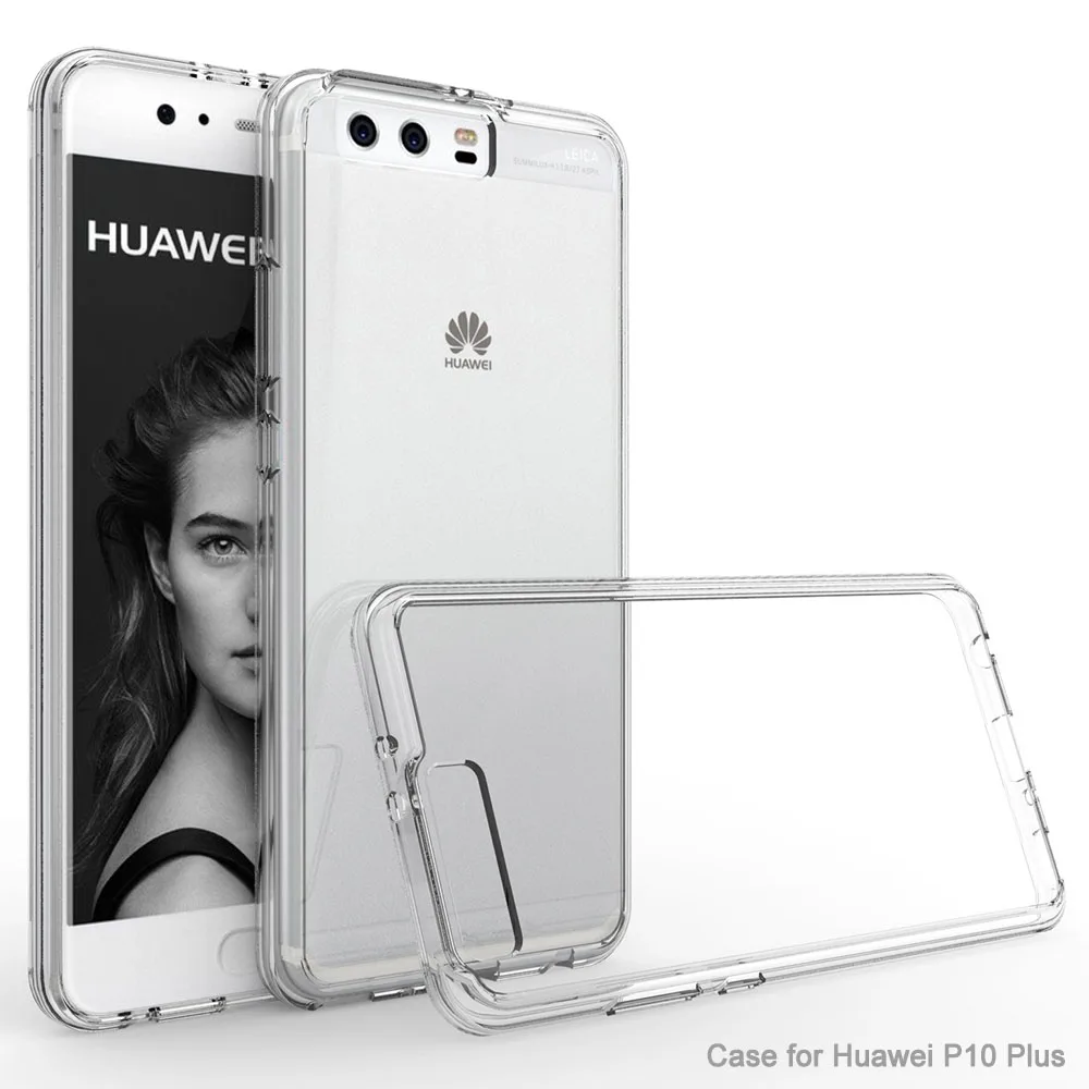 Tough Acrylic Back TPU Frame Hard Case Anti Shock Transparent Slim Cover For Huawei Ascend P10 /P10 Plus@ |