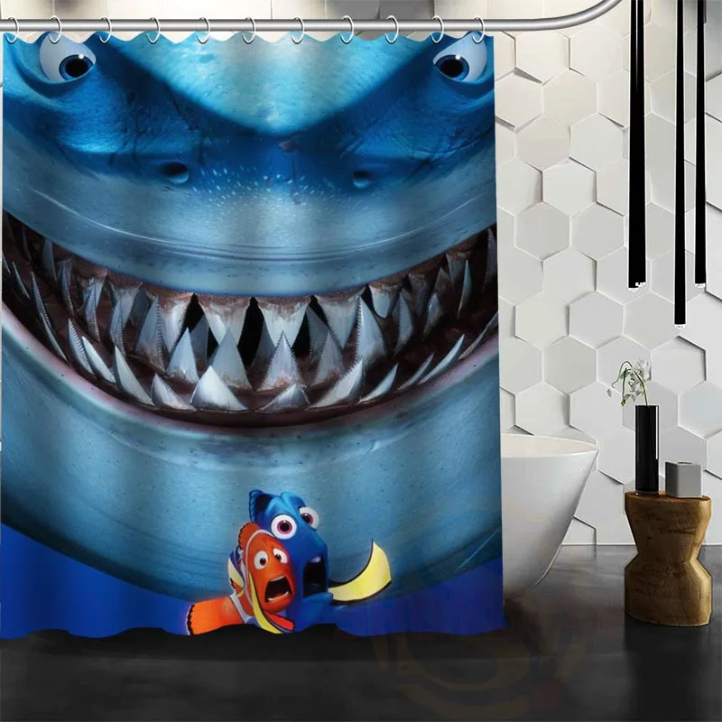 Лучший Хороший пользовательский подводный мир 02 занавеска для ванной