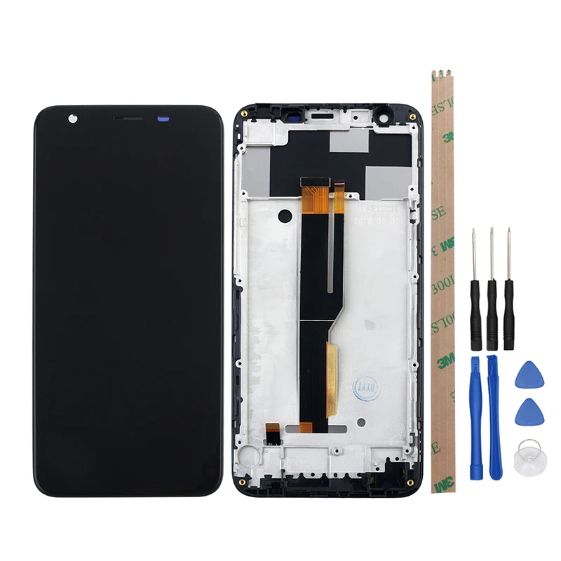 Alesser для Ulefone S9 Pro ЖК-дисплей и сенсорный экран с рамкой+ силиконовый чехол запасные части с инструментами для Ulefone S9 Pro