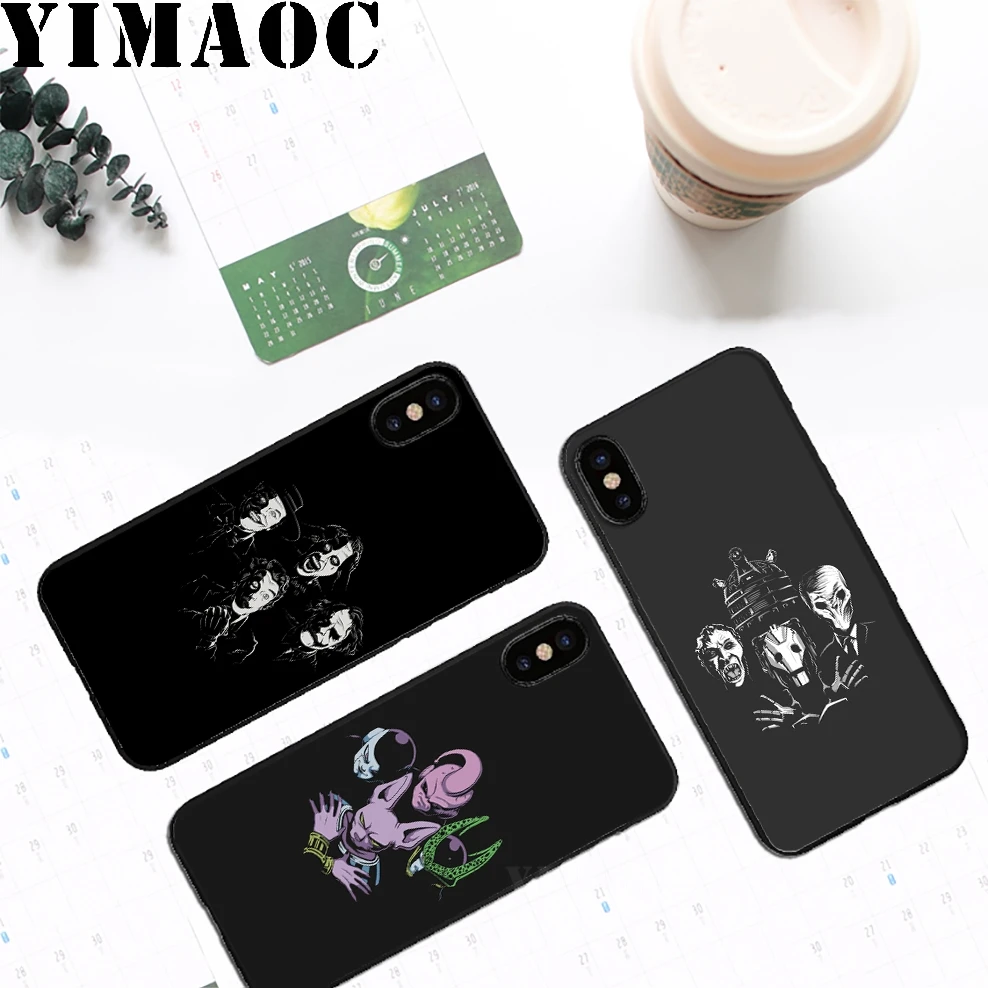 YIMAOC DBZ Джокер черепаха Мягкий силиконовый чехол для iPhone 11 Pro Xr Xs Max X или 10 8 7 6 6S Plus 5 5S