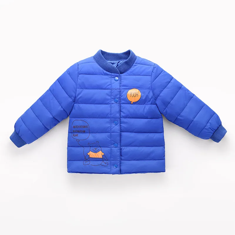 От 3 до 6 лет 2017 г. Зимняя теплая повседневная одежда с разноцветным медведем для