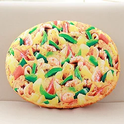 50cm Pizza Длинное масло, хлеб, мясо, нить, кунжут, пицца, бифштекс, подушки, еда, плюшевая подушка, имитация закусок, украшение, спинка, подушка - Цвет: 50cm Pizza