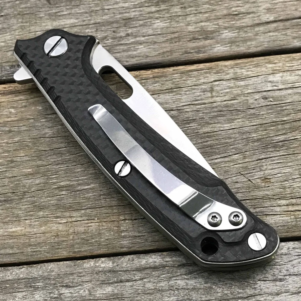 Складной нож LDT Cobra D2 лезвие из углеродного волокна ручка керамические