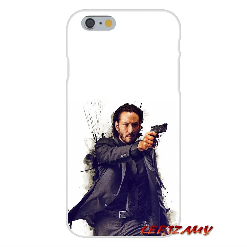 For iPhone X 4 4S 5 5S 5C SE 6 6S 7 8 Plus John Wick Keanu Reeves Accessories Phone Shell Covers | Мобильные телефоны и