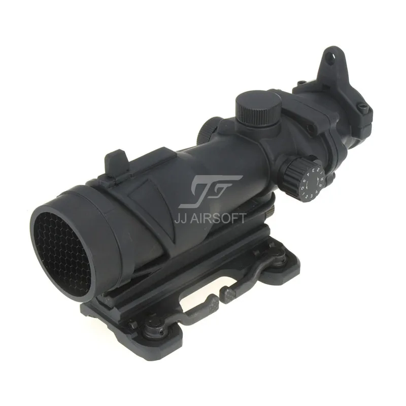 JJ страйкбол ACOG Стиль 4x32 область красный/зеленый сетка w QD крепление и Killflash/Kill Flash