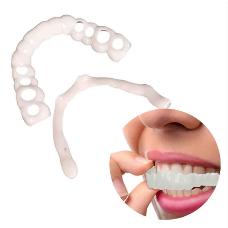 Натуральные Косметические накладки для зубов забавные игрушки идеальные