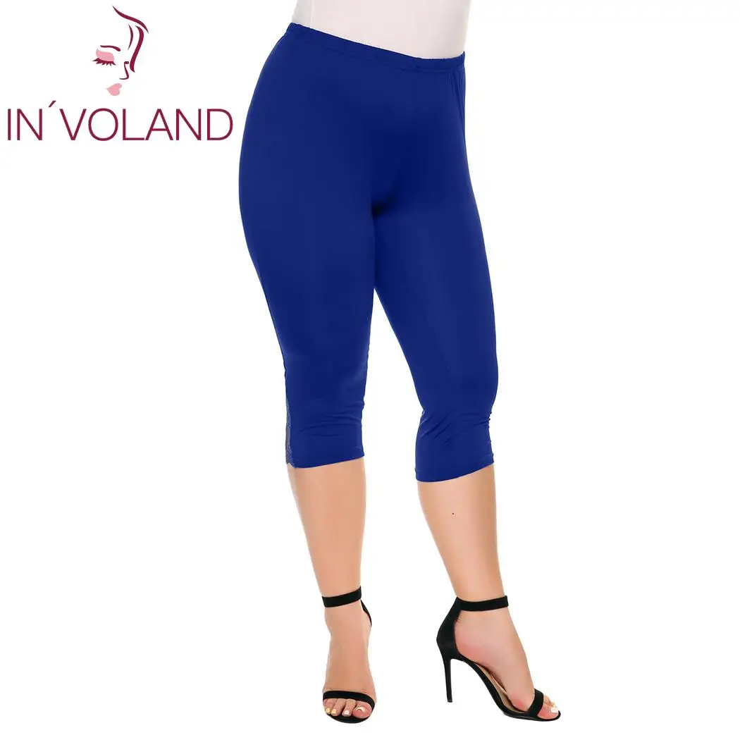 Женские брюки-карандаш INVOLAND повседневные однотонные укороченные брюки большого