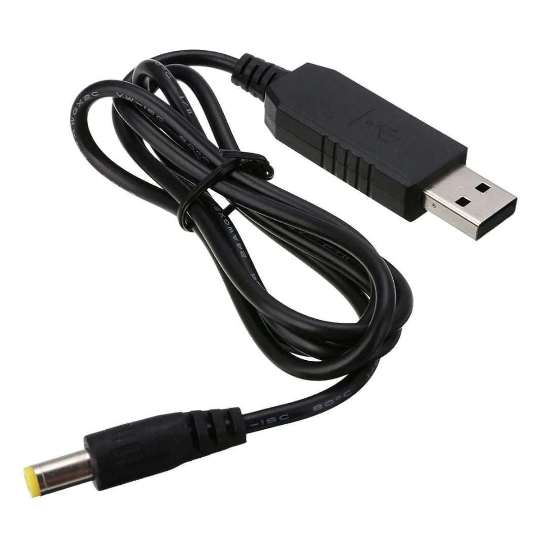 1 шт. DC-DC кабель-конвертер USB Тип Штекерный разъем 5 В до 9 В/12 В DC Jack 5,5*2,1 мм Повышающий Модуль питания кабель Шнур Mayitr