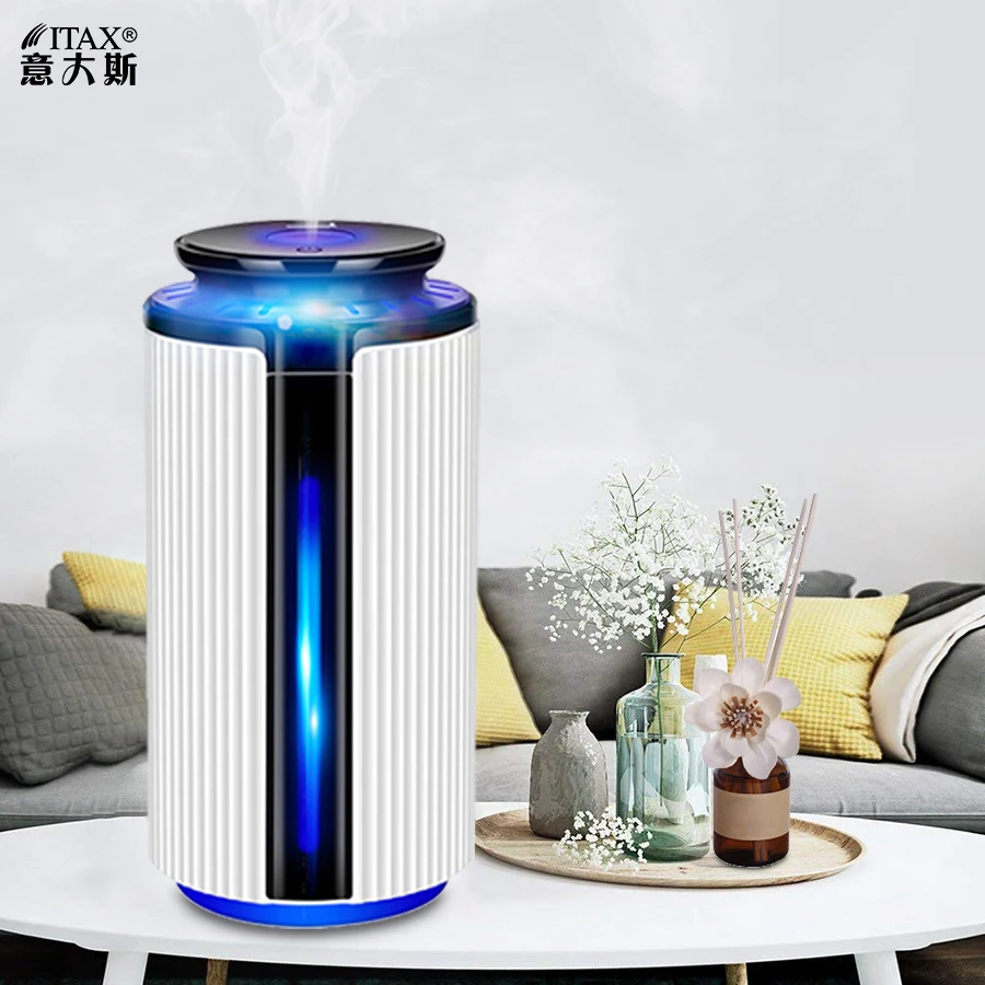 2019 New 900ML Air Humidifier Ultrasonic USB Diffuser Aroma Essential Cool Mist Purifier Oil 7 Color LED Night light ITAS3307A | Бытовая