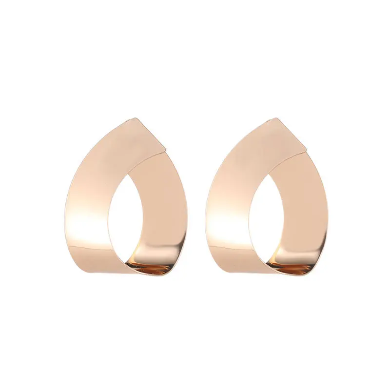 Large Earrings Exaggerated For Women Brincos Earing Geometric Brinco Personality Earring Irregular Mirror Jewelry Gift | Украшения и
