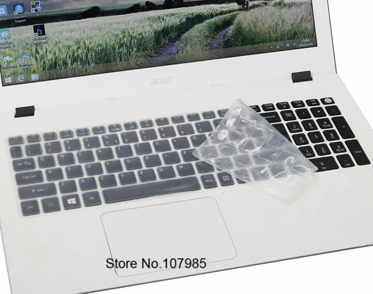 Защитная силиконовая накладка для клавиатуры 15 дюймов 17 Acer ASPIRE E5-722G 573G 573T 532G |