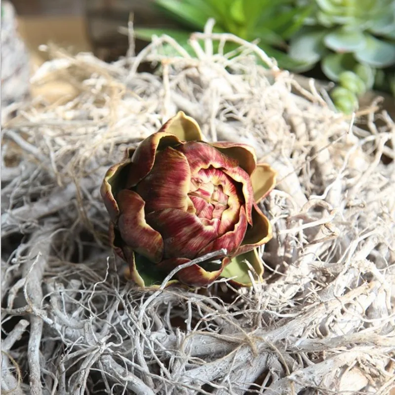 Искусственные цветы Artichokes эмулированные бесплатная доставка|Искусственные и