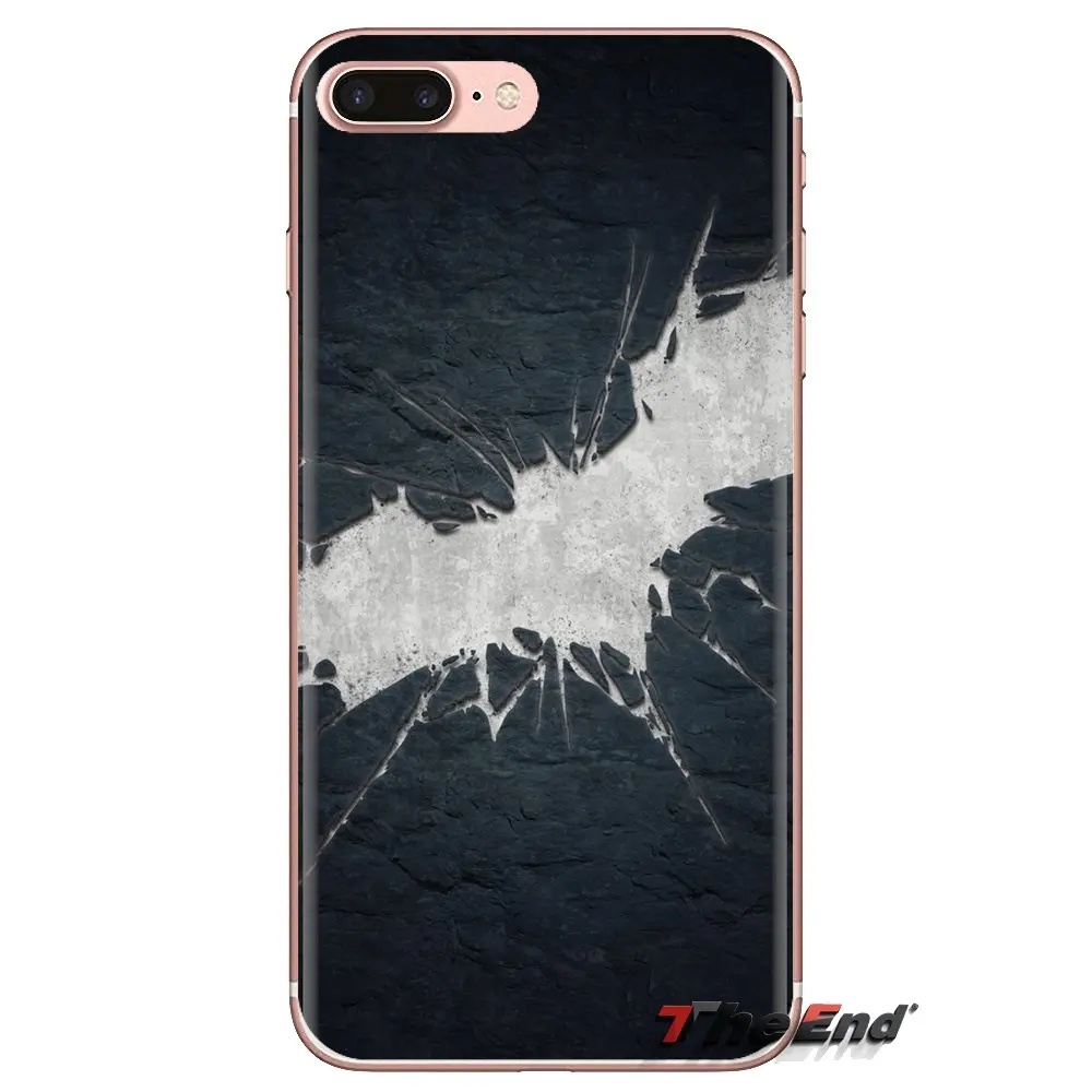 Логотип БЭТМЭН для Xiaomi Mi3 samsung A10 A30 A40 A50 A60 A70 Galaxy S2 Note 2 большое ядро Prime прозрачные
