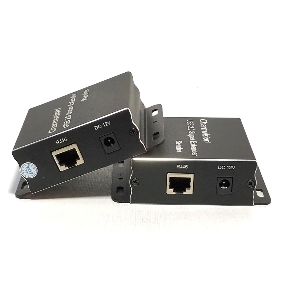Charmvision EU204P 100 метров USB удлинитель Поддержка USB2.0 протокол с 4 USB2.0 480 Мбит/с выходной порт через RJ45 UTP CAT6 кабель