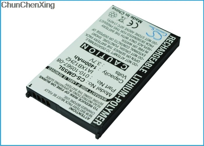 Cameron Sino 1400 мАч аккумулятор 010 10567 08 101056708 IA1XB12H2 для Garmin iQue M5|Цифровые аккумуляторы| |