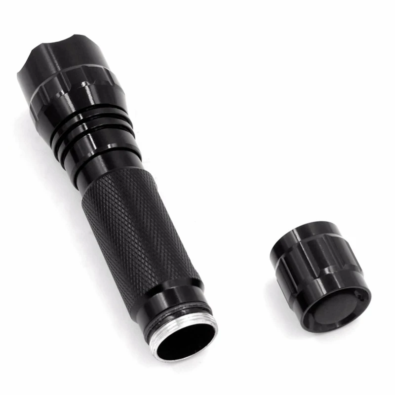WF-501B черный УФ 365nm светодиодный светильник-вспышка УФ светильник фонарь лампа, nichia 365UV в стороне, OP отражатель, флуоресцентный агент обнаружения