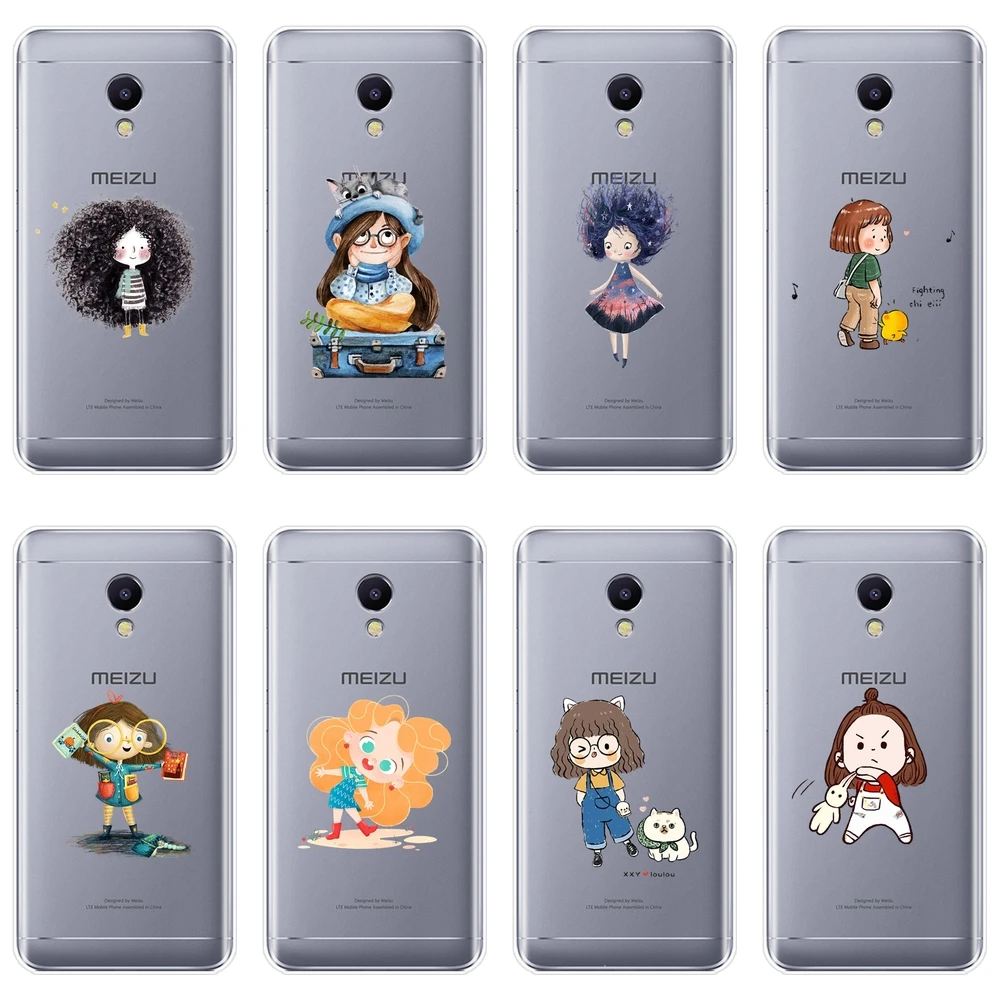 Силиконовый чехол для телефона Meizu M6 M6S M6T M5 M5C M5S M3 M3S M2 мультяшный мягкий Kpop