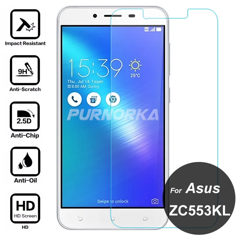 Для Asus Zenfone 3 Max ZC553KL закаленное стекло 9 H Защитная пленка для экрана Zenfone3 ZC 553KL ZC553 KL
