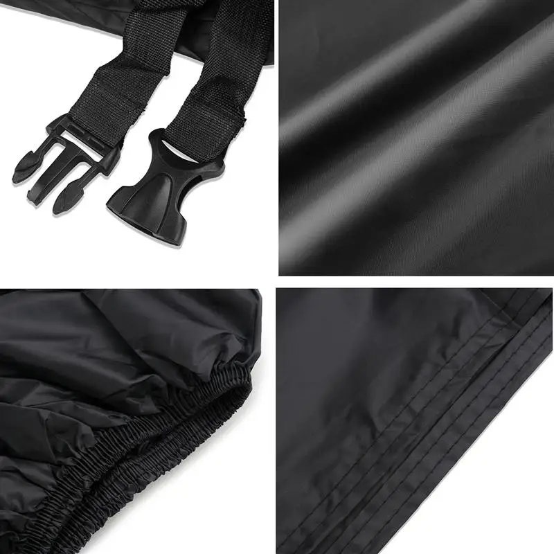 Dustproof Auto Car Cover for Snow Scooter Black Waterproof Protective Rain Covers Protector Motorcycle ATV водостойкий чехол для