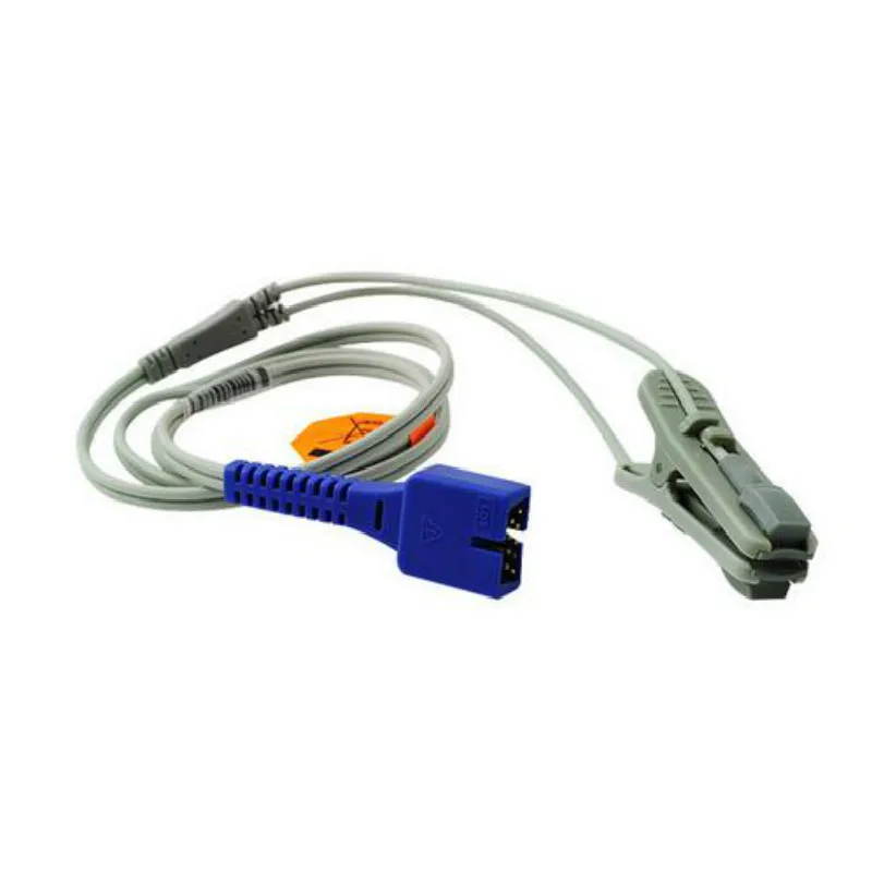 Датчик Spo2 совместимый с Nellcor DB9 Pin Oximax Tech Animal/Veterinary EarClip датчик Пульсоксиметр
