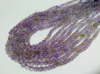sell 1 strands 16 high quality ametrine beads 5mm round amethyst gem stone loose beads