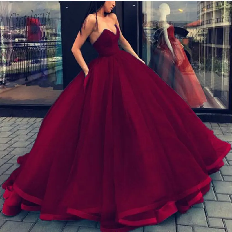 Новое поступление 2020 бальное платье без рукавов из органзы для Quinceanera милое 16