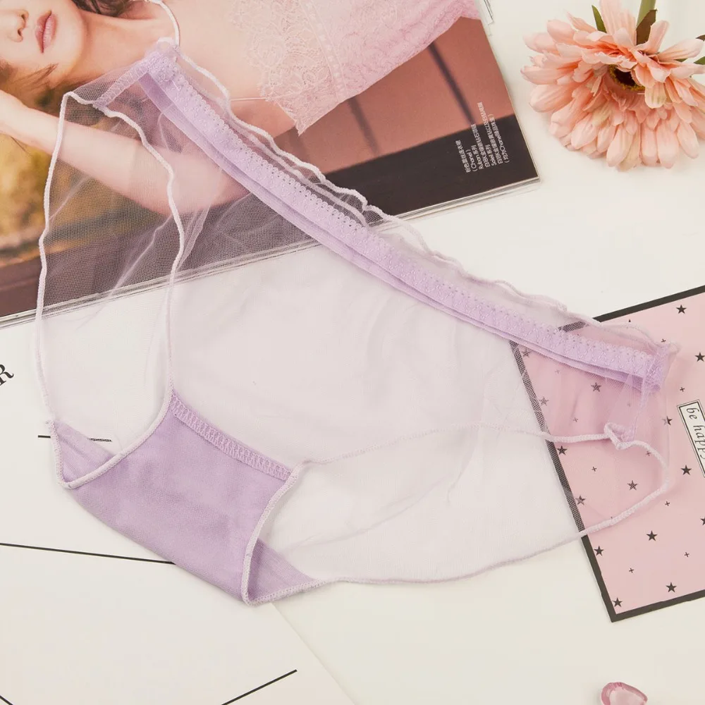 SP & CITY яркие брифы женские летние ажурные трусики хлопковые трусы с промежностью