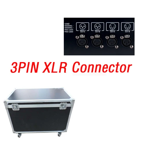 Kingkong KK-768 профессиональный DMX контроллер 768 DMX каналы встроенный 135 графика сценическое освещение 512 Dmx консольное оборудование - Цвет: flightcase package
