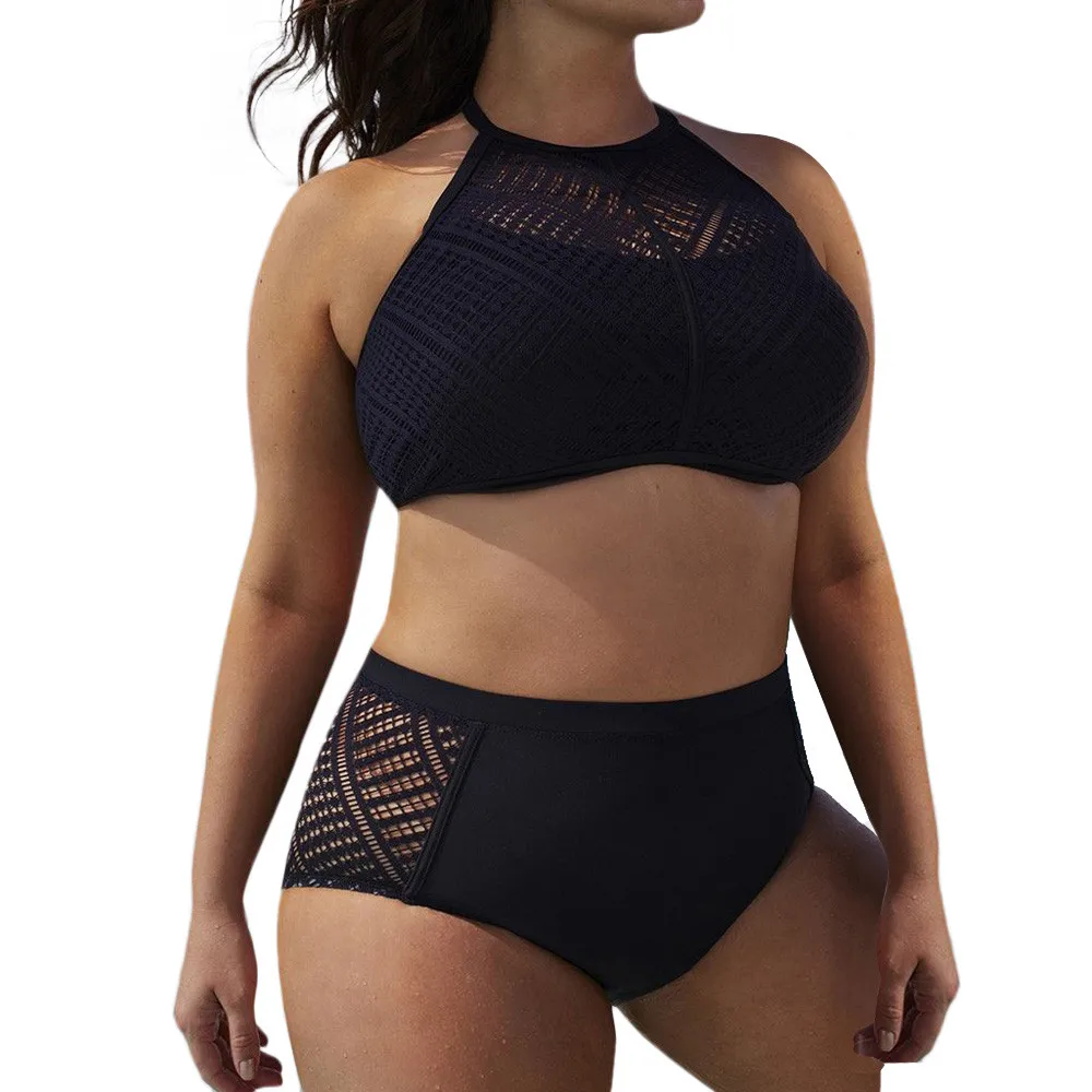 SAGACE бикини пуш ап купальник плюс размер комплект открытая спина пляжная одежда