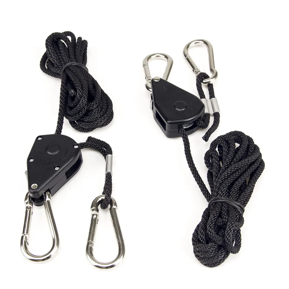 

1/8 "храповой веревки, 2 предмета, 1 пакет для тяжелых условий эксплуатации отражатель растут светильник регулируемый Вешалки светильник толк...